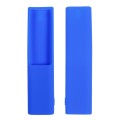 For Samsung BN-Q789FC 2pcs Remote Control Dustproof Silicone Case(Blue)