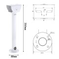 Monitoring Aluminum Alloy Bracket Indoor And Outdoor Universal 35cm Hanging Camera Bracket