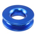 Aluminum Snatch Recovery Ring For 3/8" & 1/2" Rope(Blue)