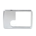 2pcs 3-6 Times Card Type Portable Magnifying Glass Rectangular LED Light