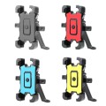 Electric Bike Motorcycle Bicycle Riding Shockproof Navigation Bracket, Color: Black For Rearview Mir