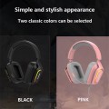 Ajazz AX368 Computer Game Audio Recognition RGB Headset 3.5mm Version (Black)