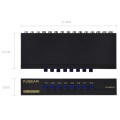 FJGEAR FJ-801AV Audio Video Switcher 8 In 1 Out CVBS Switcher