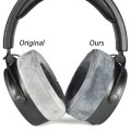 1pair For Beyerdynamic DT700 Prox DT900 Prox Headphone Covers, Color: Gray Thick Leather