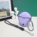 For Google Pixel Buds Pro Elastic Switch Dustproof And Drop-Proof Earphone Protective Cover(Purple)