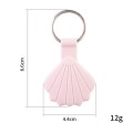 For Airtag Cartoon Tracker Silicone Case Anti-lost Device Protective Cover, Color: Shell Pink