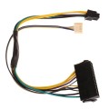 For HP Elite 8100 8200 8300 ATX 24pin To 6P Adapter Cable