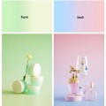 57 x 87cm Double-sided Gradient Background Paper Atmospheric Still Life Photography Props(Pink Blue+