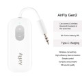 Airfly Gen 2 For Apple Bluetooth Earphones AirPods Adaptor Connector Bluetooth Transmitter