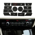 For BMW 5 Series/7 Series/X5/C6/F10/F01/F15 Air Conditioning Button Repair Sticker, Style: A 13pcs W