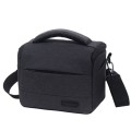 Waterproof DSLR Camera Bag for Nikon Canon SONY Panasonic etc Camera, Size:Large(Black)