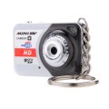 X6 Portable Ultra Mini HD Kids Digital Camera DV Camcorder with Key Ring, Support TF Card(Glamour Gr