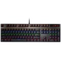 Rapoo V500 PRO Mixed Light 104 Keys Desktop Laptop Computer Game Esports Office Home Typing Wired Me