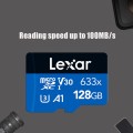 Lexar 633x 128GB  High-speed Driving Recorder Dedicated TF Card Mobile Phone Memory Card