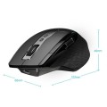 Rapoo MT750 Pro 3200 DPI Bluetooth Wireless Mouse Gaming Laptop Large-hand Mouse, Support Qi Wireles