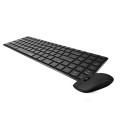 Rapoo 9300G 99 Keys Multi-modes 2.4G + Bluetooth Wireless Keyboard and Mouse Set(Black)