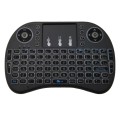 Support Language: Italy i8 Air Mouse Wireless Backlight Keyboard with Touchpad for Android TV Box &