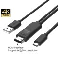 UC502 USB-C / Type-C 4K 60Hz HDTV Plastic Cable