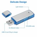SK858 8GB Rechargeable Portable U-Disk Meeting Voice Recorder (Blue)