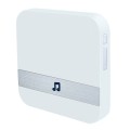 B10 52 Chimes 110dB Doorbell Receiver Low Power Consumption Home Door Tools, EU Plug, AC 90-260V (Wh