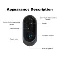 M108 720P 6400mAh Smart WIFI Video Visual Doorbell,Support Phone Remote Monitoring & Real-time Voice