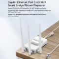 VONETS VAR600-H 600Mbps Wireless Bridge WiFi Repeater, With Power Adapter + DC Adapter Set