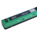 iScan01 Mobile Document Handheld Scanner with LED Display, A4 Contact Image Sensor(Green)