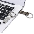 MicroDrive 16GB USB 2.0 Metal Keychain U Disk (Grey)