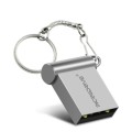 MicroDrive 8GB USB 2.0 Metal Mini USB Flash Drives U Disk (Grey)