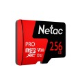 Netac P500 PRO 256GB U3 Speed Level Automobile Data Recorder Monitor Camera Memory Card TF Card