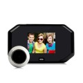 Danmini YB-30BH 3 inch Screen 1.0MP Security Camera Taking Picture Door Peephole, Support TF Card(Bl