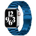 For Apple Watch Series 9&8&7 41mm / SE 3&SE 2&6&SE&5&4 40mm / 3&2&1 38mm Fold Buckle 3 Beads Stainle