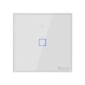 Sonoff T2 Touch 86mm Tempered Glass Panel Wall Switch Smart Home Light Touch Switch, Compatible with