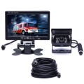 F0505 7 inch HD Car 18 IR LEDs Backup Camera Rearview Mirror Monitor, with 10m Cable