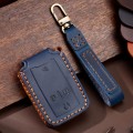 For Chevrolet GMC / Colorad 4-button C159 Car Key Leather Protective Case(Blue)