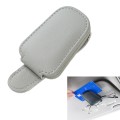 Car Sun Visor Glasses Clip Multi-functional Card Storage Bracket (Grey)