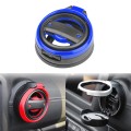 For Jeep Wrangler JK 2007-2017 JL / JT 2018+ Car Air Conditioner Air Vent Water Cup Holder (Blue)