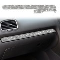 Car Central Control Diamond Decoration Cover Sticker for Volkswagen Golf 6 2008-2012, Right-hand Dri
