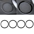 4pcs / Set Car Door Horn Ring Decorative Sticker for BMW X5 E70 2008-2013 / X6 E71 2009-2014, Left a