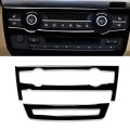Car Air Conditioner Decorative Sticker Set for BMW E70 X5 2008-2013 / E71 X6 2009-2014, Left and Rig