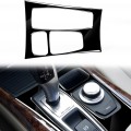 Car Left Drive Gear Panel Decorative Sticker for BMW X5 E70 2008-2013 / X6 E71 2009-2014(Black)