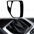 Car Left Drive Gear Panel Decorative Sticker for BMW X1 E84 2011-2015(Black)