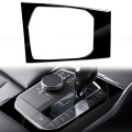 Car Right Drive Gear Panel Decorative Sticker for BMW Series 3 G20 G28 325Li 330d 335 2019-2020(Blac