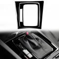For Mercedes-Benz W204 C-class 2007-2013 Car Left Drive Gear Panel Decorative Sticker Set(Black)