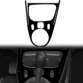 Car Left Drive Central Gear Panel Decorative Sticker For Mercedes-Benz Smart 2016-2021 (Black)