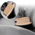 Car mini Seat Cushion Breathable Lumbar Seat Mat (Beige)