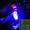 Crystal Colorful Light Car Breathing Racing Dash LED Magic Lamp Gear Head Shift Knob with Base, Size