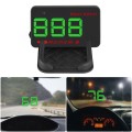 Geyiren A5 HUD 3.5 inch Car Head Up Display with GPS System, Two Mode Display, Light Sensors, KM/h M