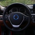 Car Aluminum Steering Wheel Decoration Ring For Volkswagen(Blue)