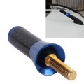 Carbon Fiber Aluminum Short Antenna Polished Universal Screws Base(Small Size)(Blue)